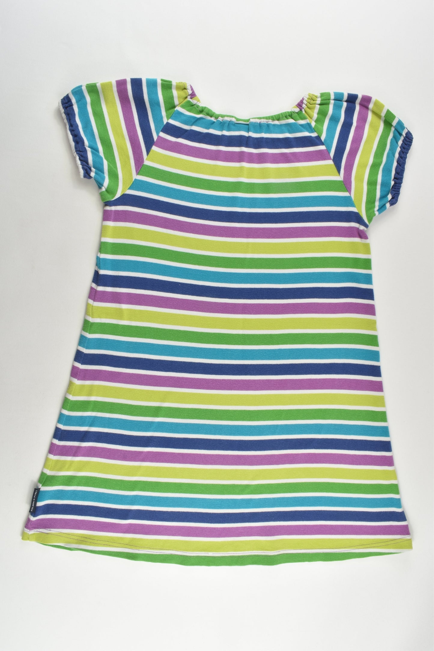 Polarn O. Pyret Size 6-8 (122/128 cm) Striped Dress
