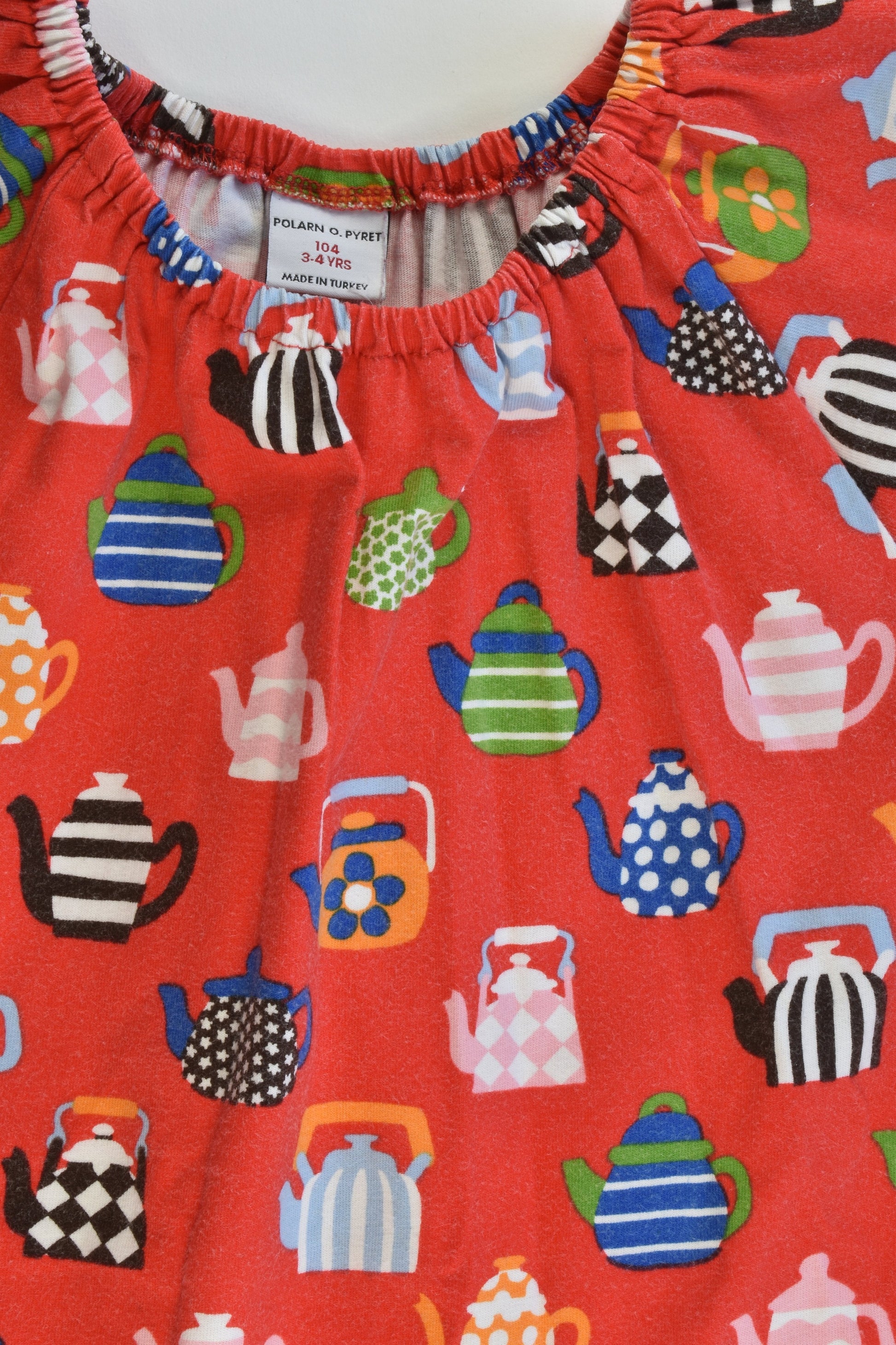 Polarn O. Pyret Sweden Size 104 cm (3-4 years) Teapot Dress
