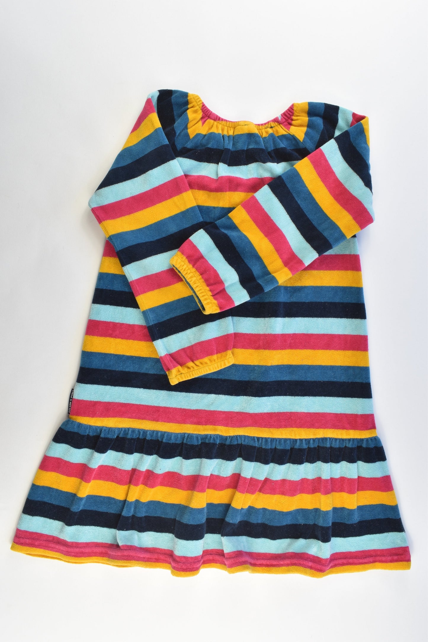 Polarn O. Pyret Sweden Size 110/116 (4-6) Velour Dress