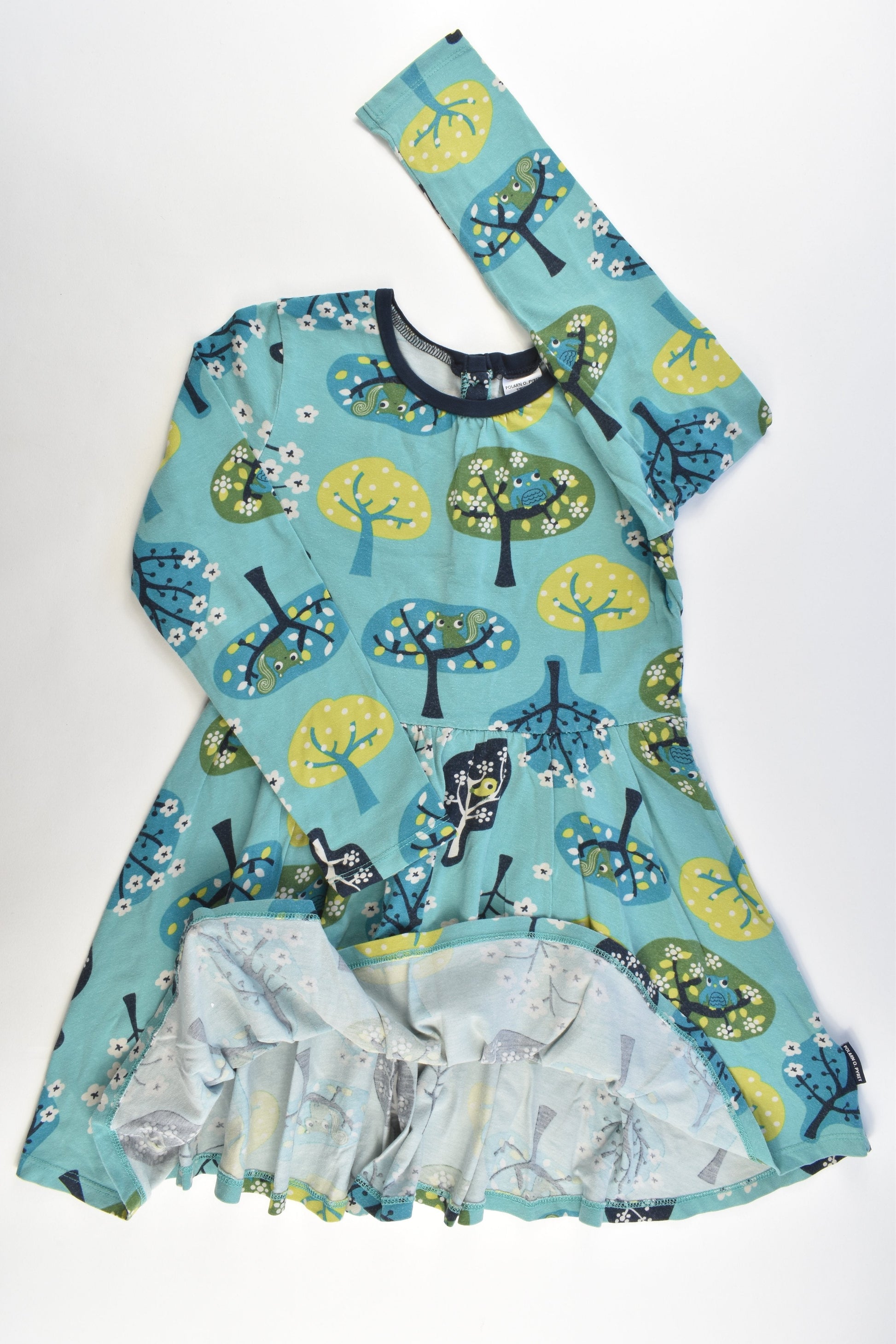 Polarn O. Pyret Sweden Size 122/128 cm (6-8) Forest Dress
