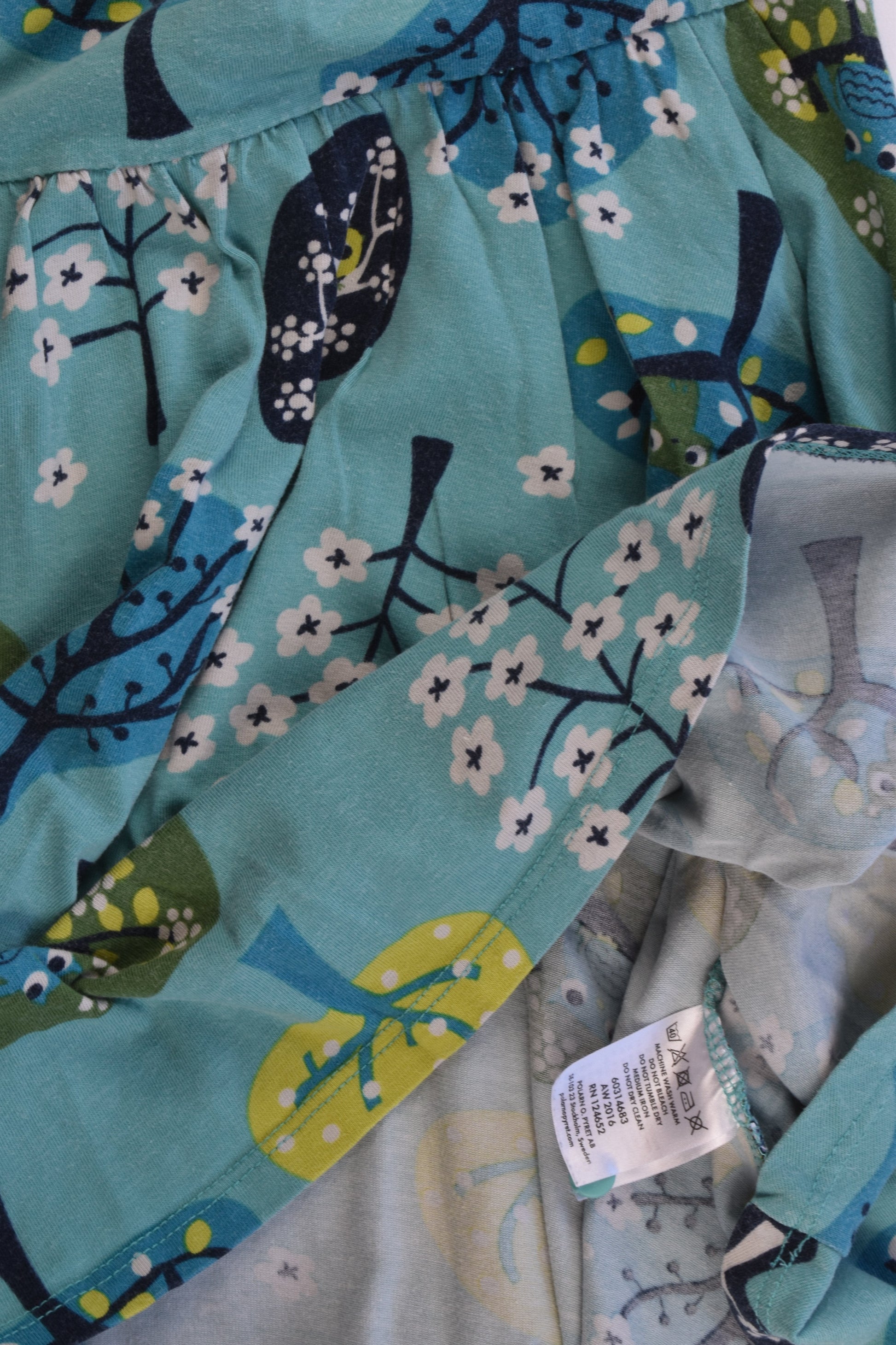 Polarn O. Pyret Sweden Size 122/128 cm (6-8) Forest Dress