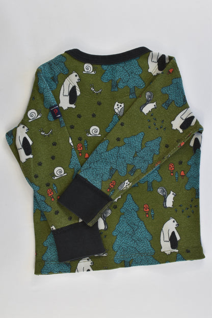 Polarn O. Pyret Sweden Size 86 cm (1-1.5 years) Forest Top
