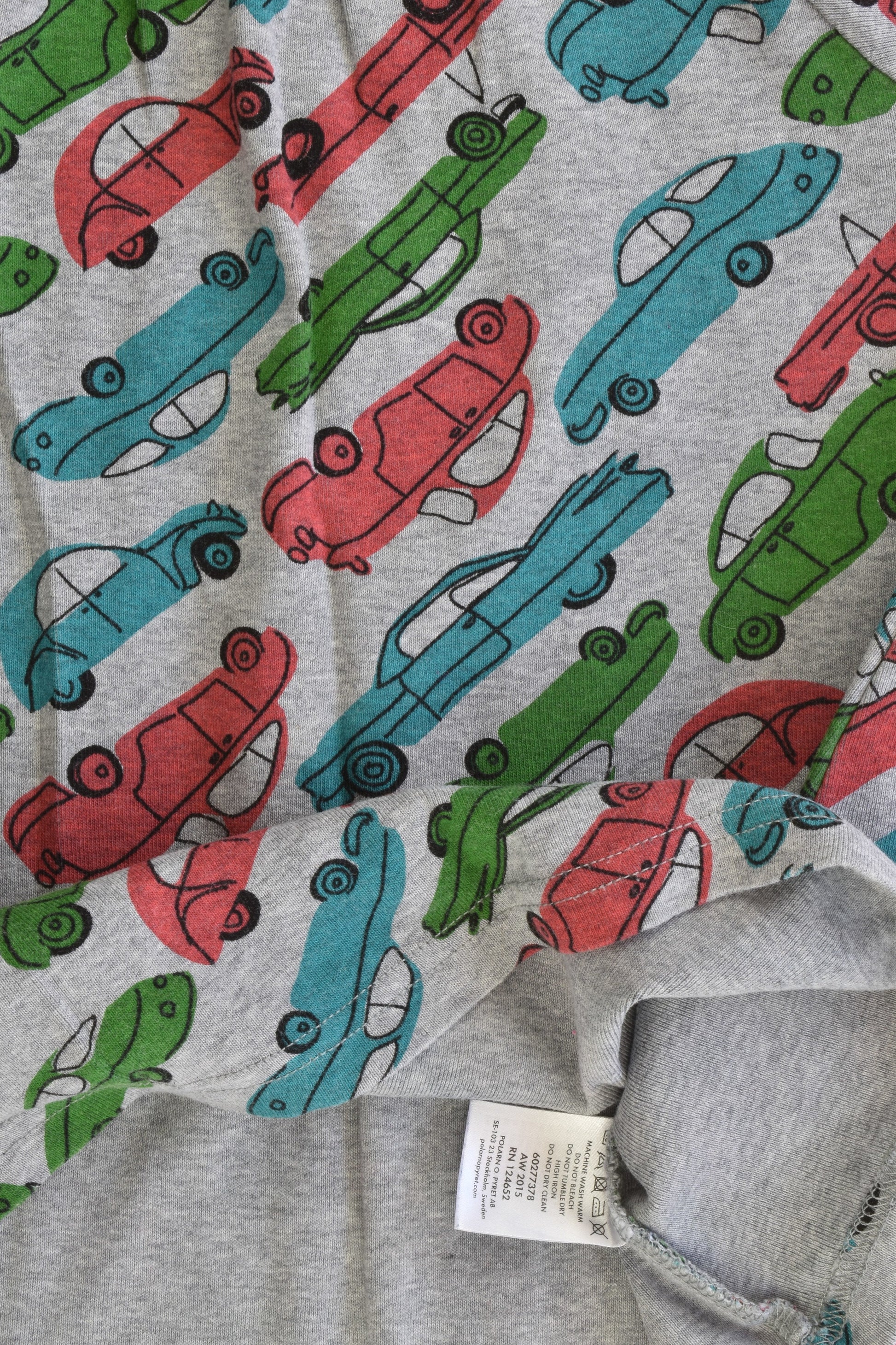 Polarn O. Pyret Sweden Size 98 cm (2-3) Cars Dress