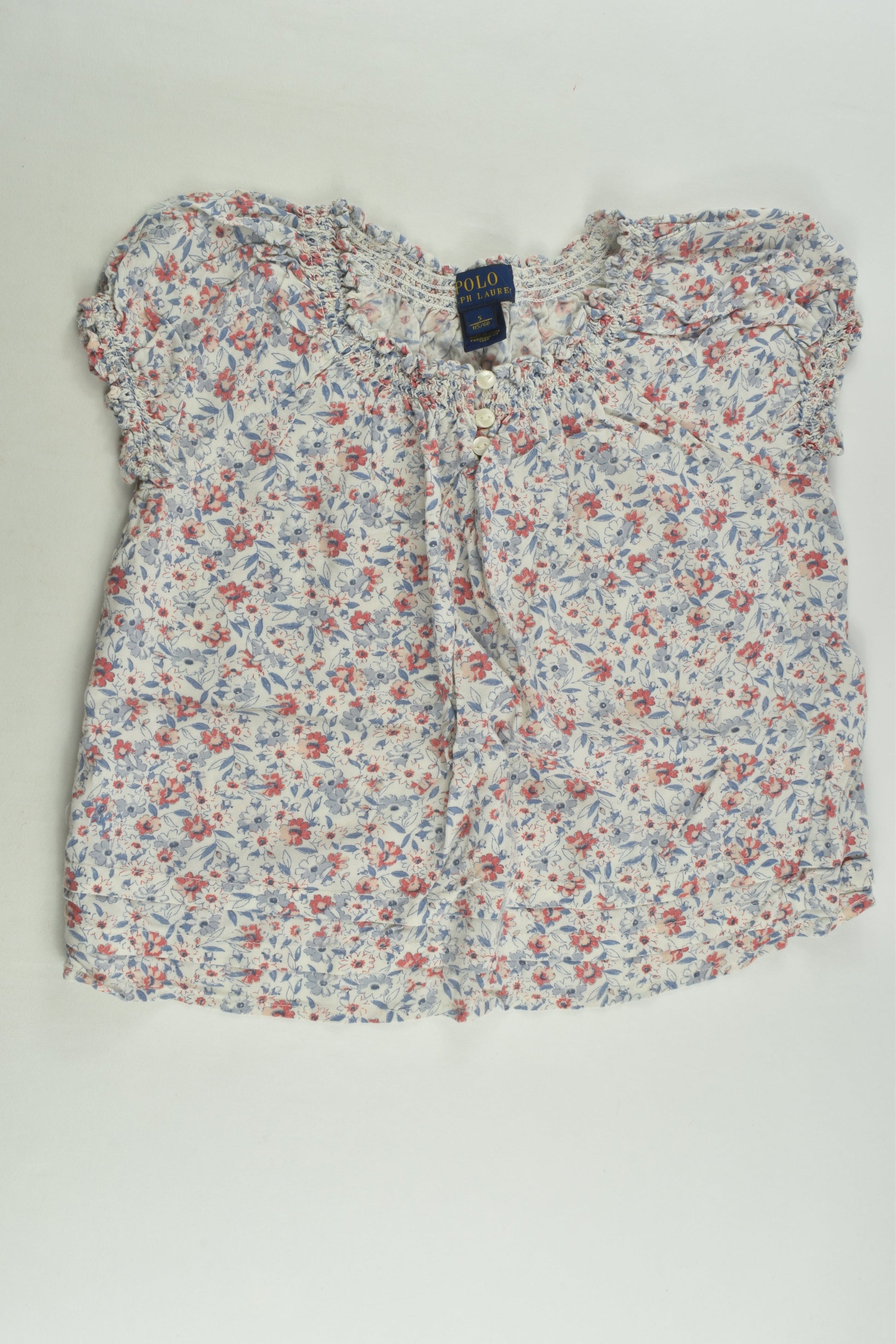 Polo Ralph Lauren Size 5 Floral Blouse