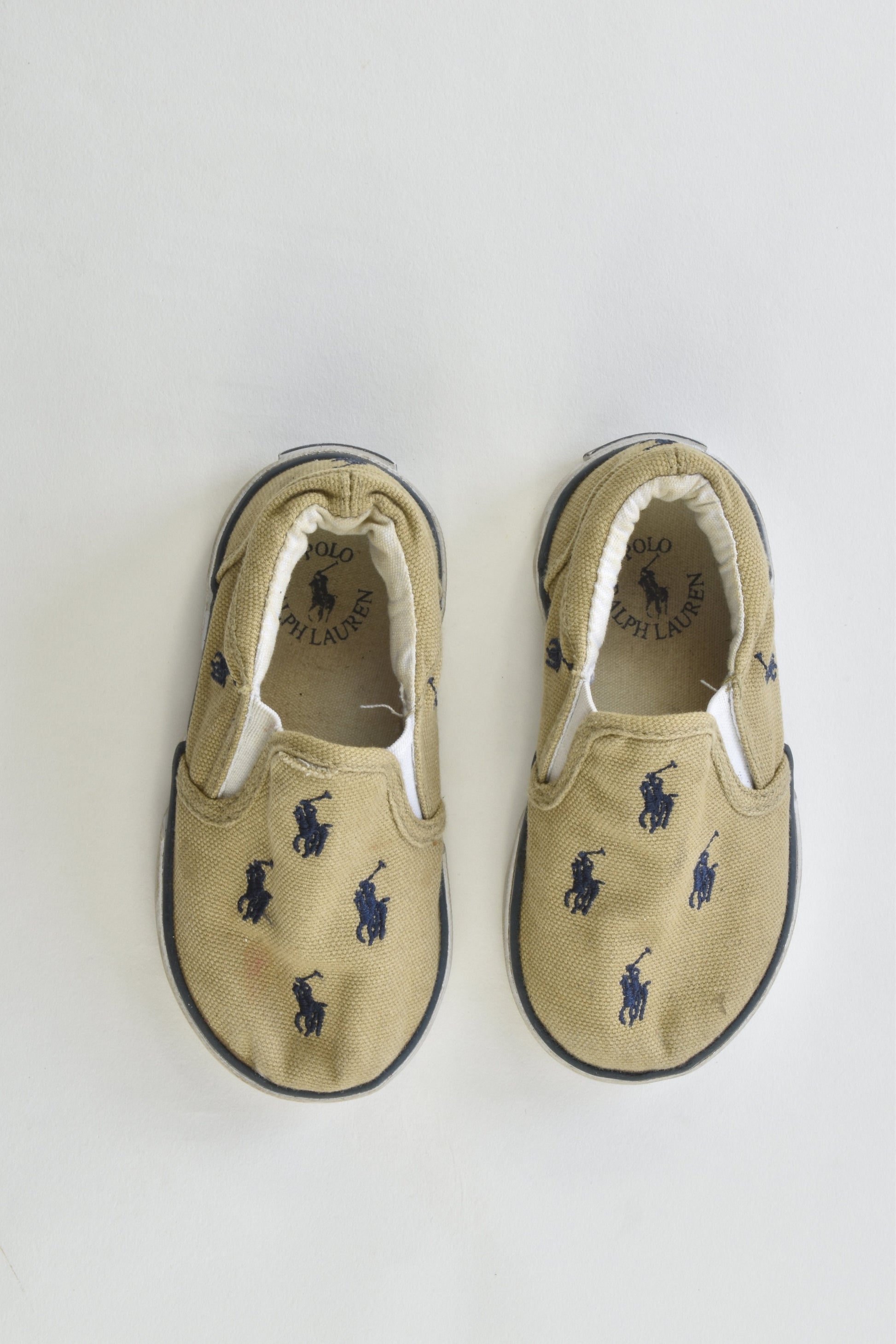 Polo Ralph Lauren Size 5.5 Canvas Shoes