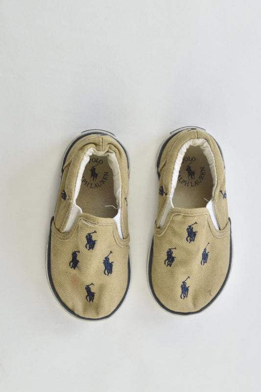 Polo Ralph Lauren Size 5.5 Canvas Shoes