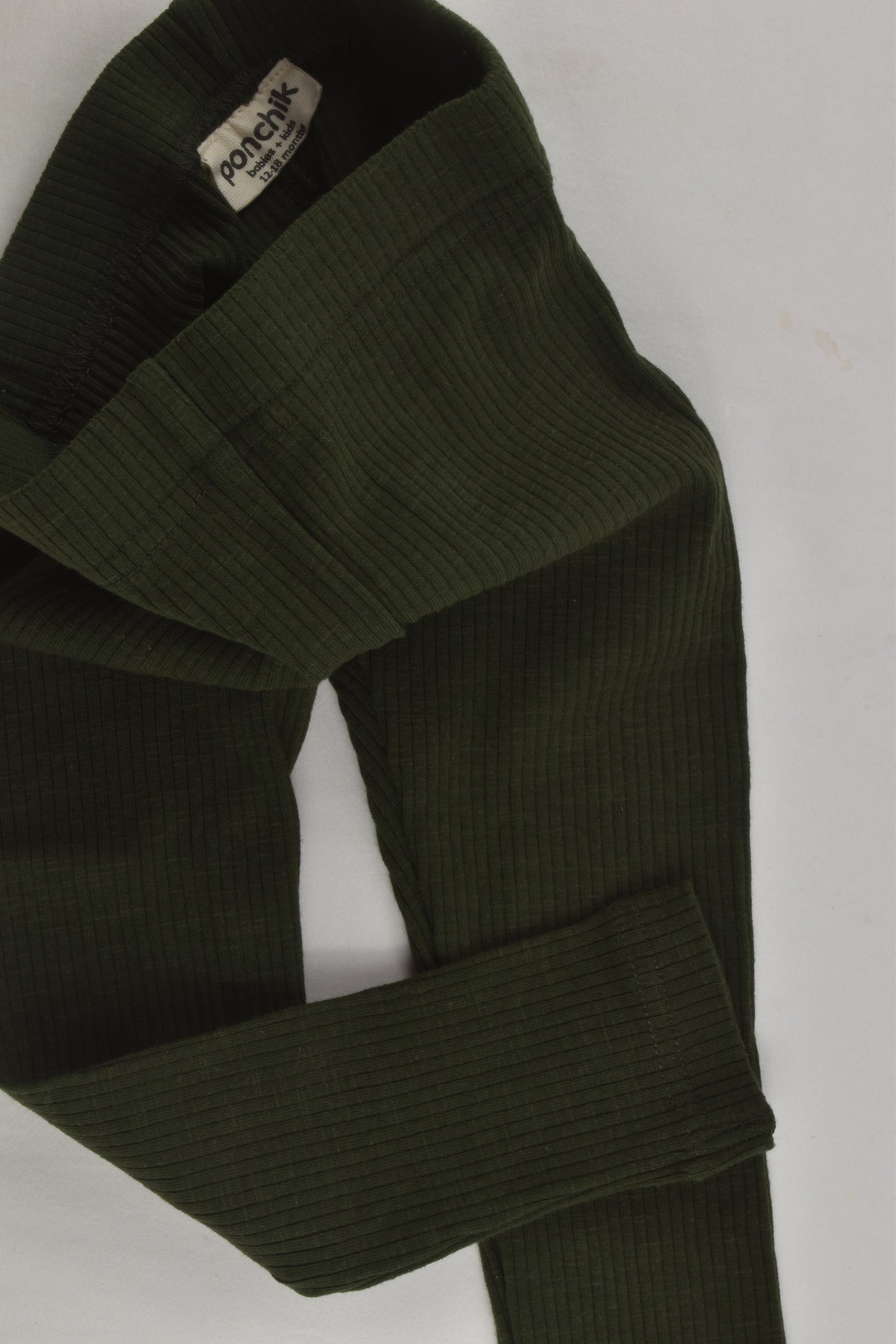 Ponchik Size 1 Ribbed Leggings