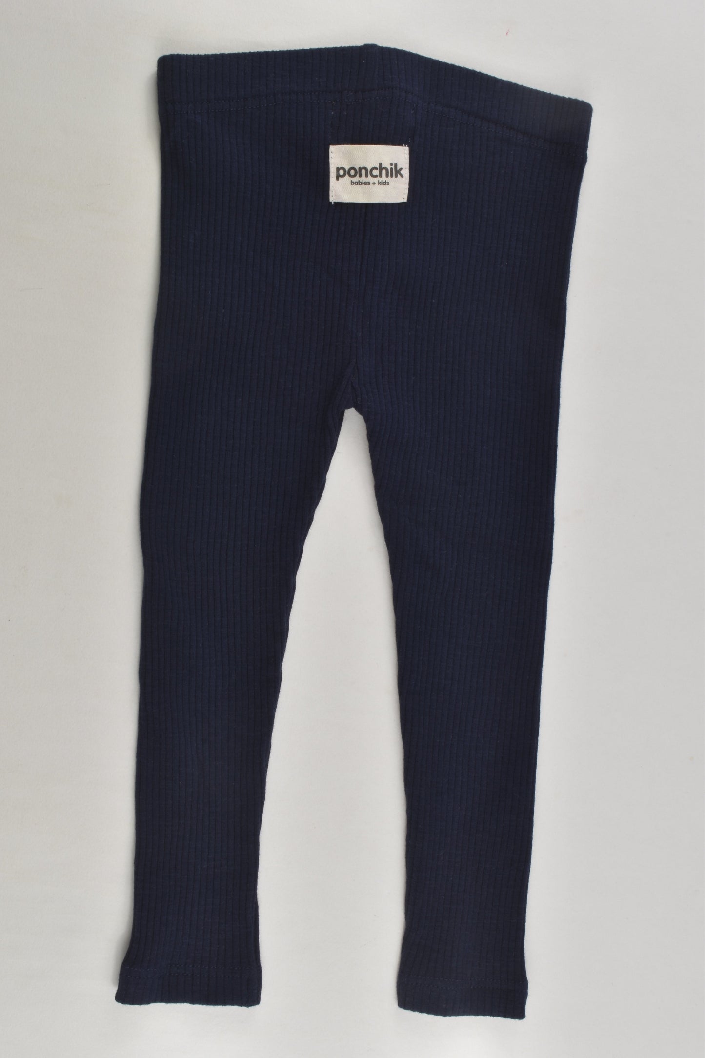 Ponchik Size 1 Ribbed Leggings