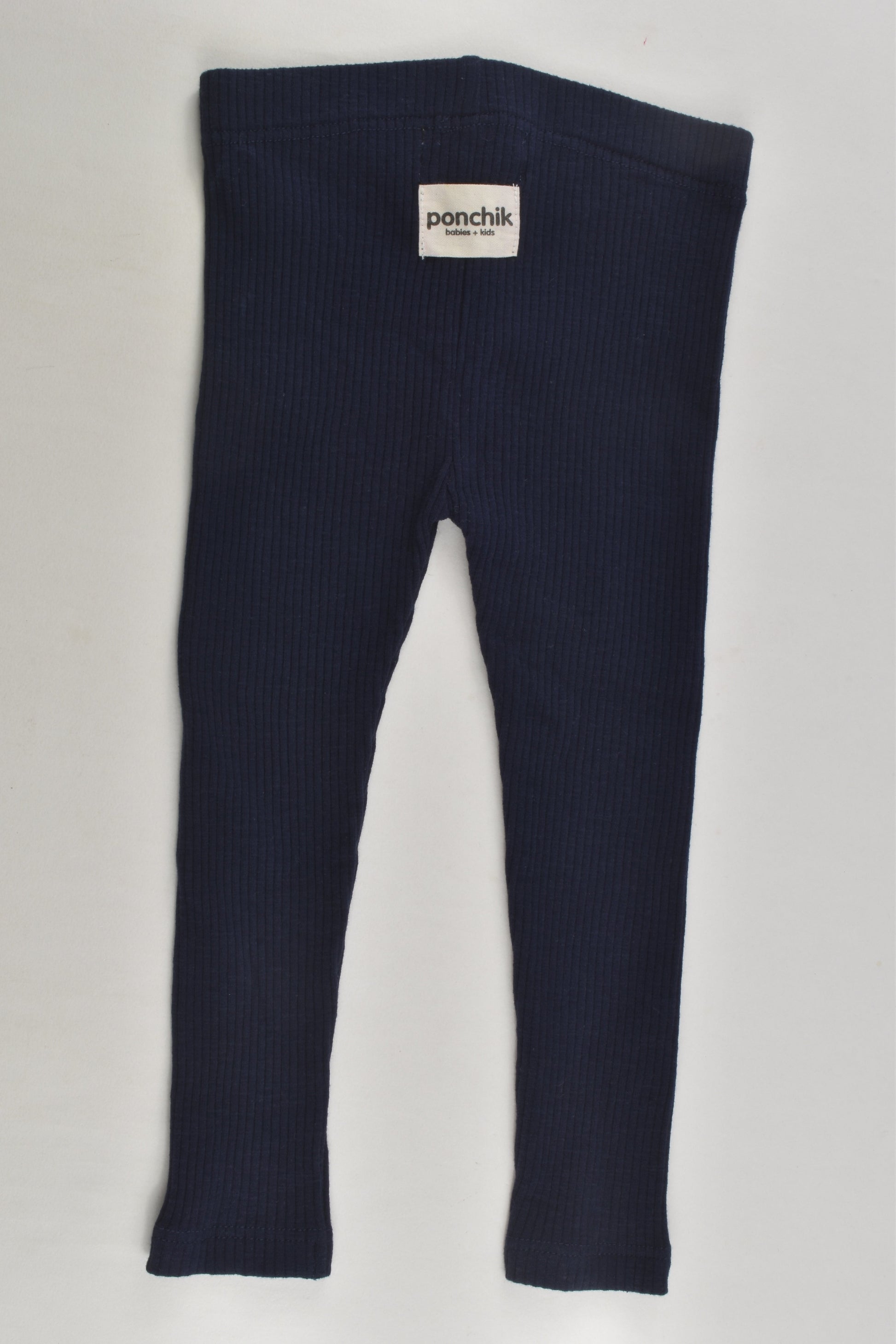 Ponchik Size 1 Ribbed Leggings