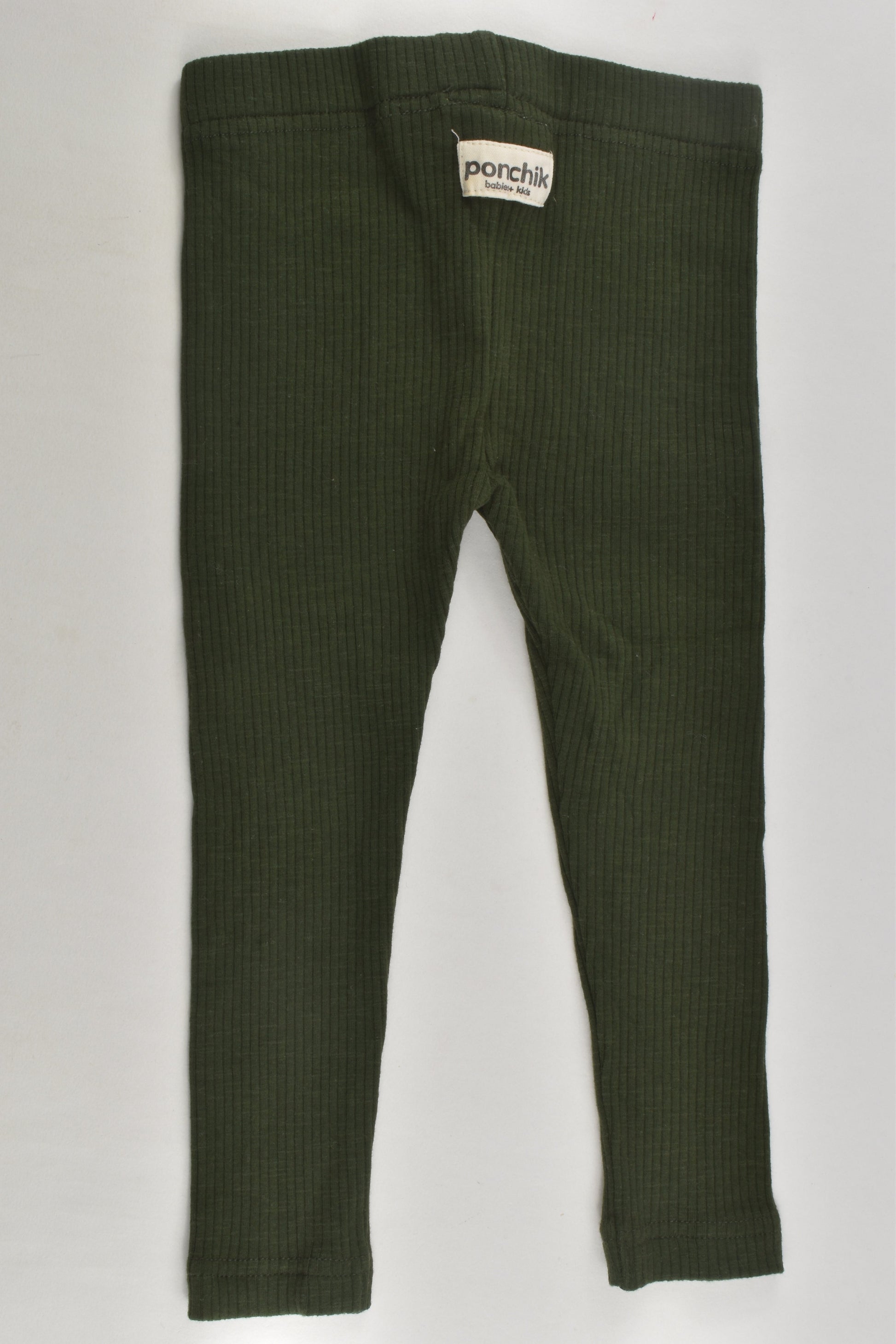 Ponchik Size 1 Ribbed Leggings