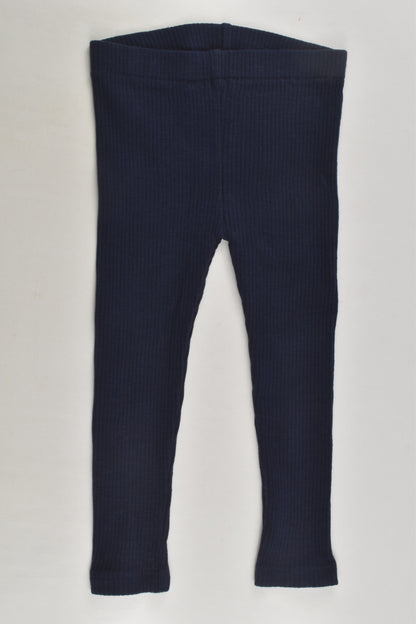 Ponchik Size 1 Ribbed Leggings