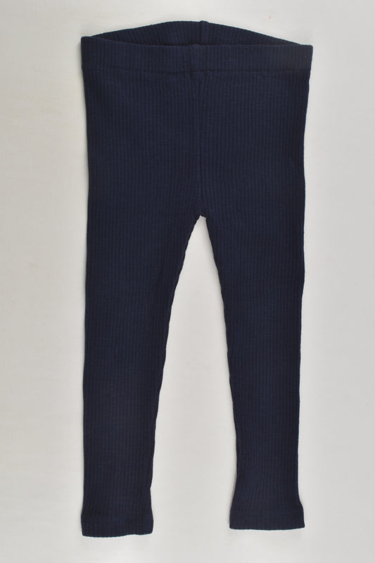 Ponchik Size 1 Ribbed Leggings