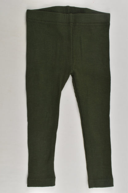 Ponchik Size 1 Ribbed Leggings