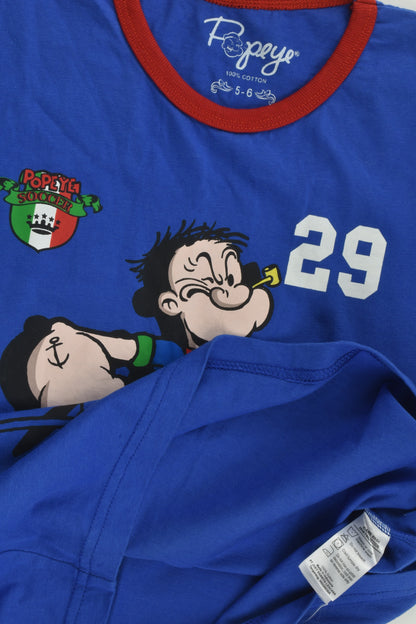 Popeye Size 5-6 Soccer T-shirt