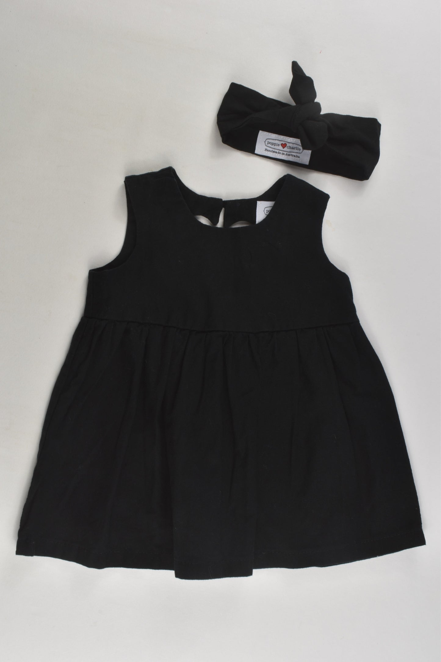 Poppie Loves Charlie Size 000-00 Dress and Headband