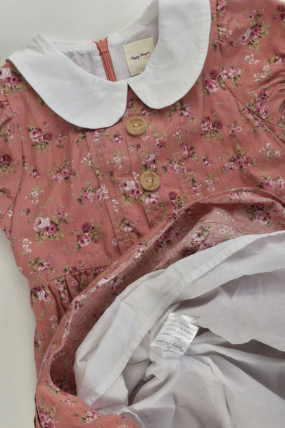 Poppy Harper Size 4 Lined Floral Dress