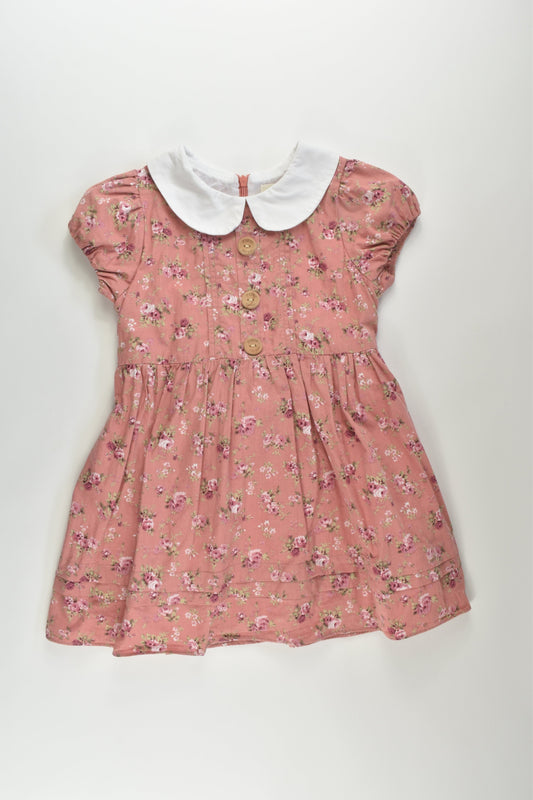 Poppy Harper Size 4 Lined Floral Dress