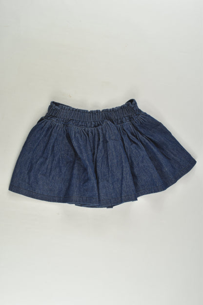 Pour Bebe by Couture Kidz Size 1 Denim Skirt