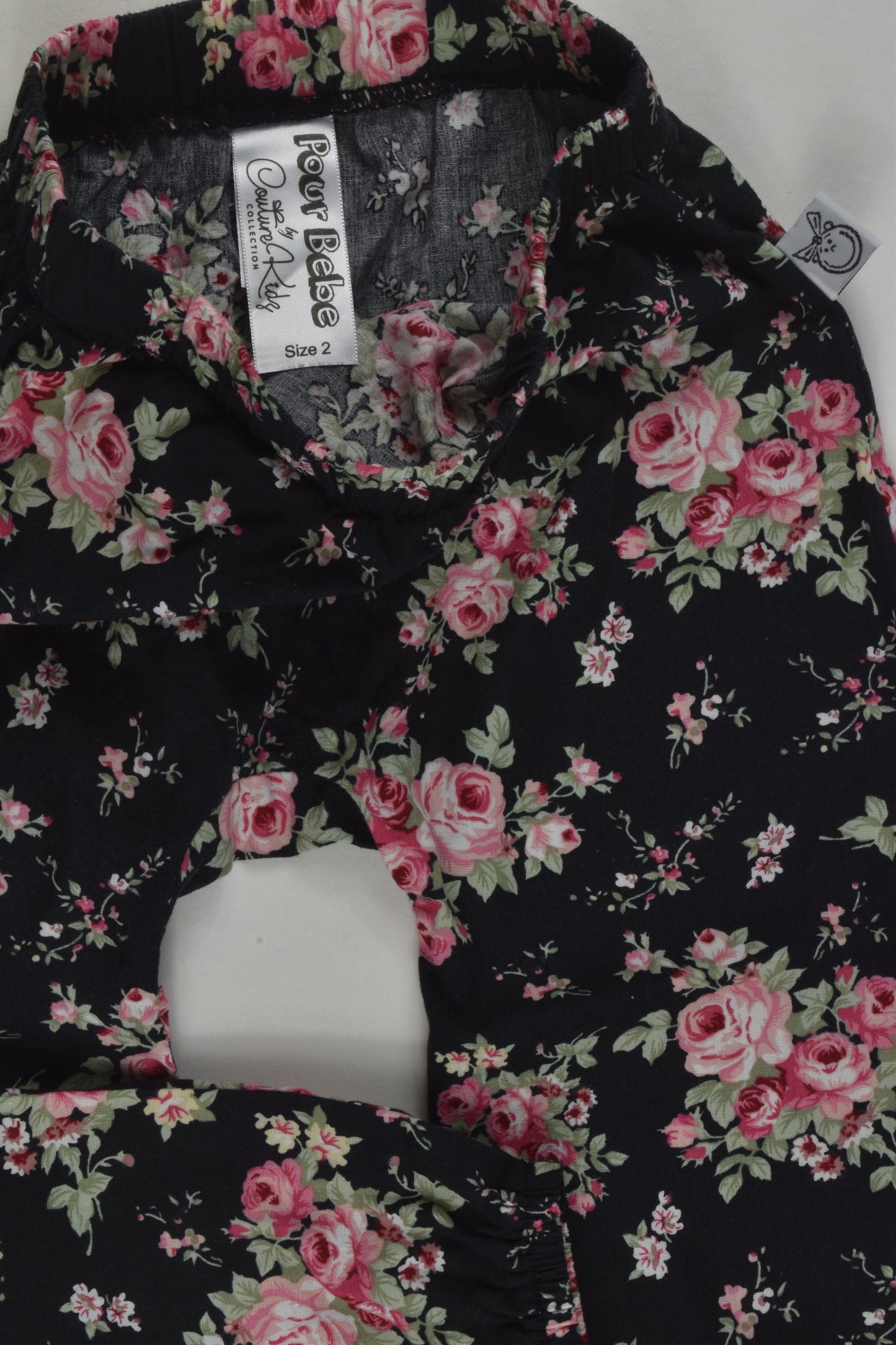 Pour Bebe by Couture Kidz Size 2 Floral Pants