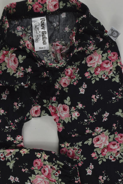 Pour Bebe by Couture Kidz Size 2 Floral Pants