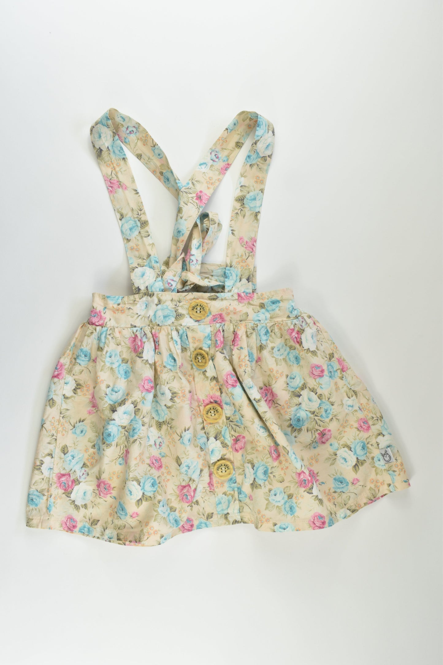 Pour Bebe by Couture Kidz Size 6 Suspender Skirt