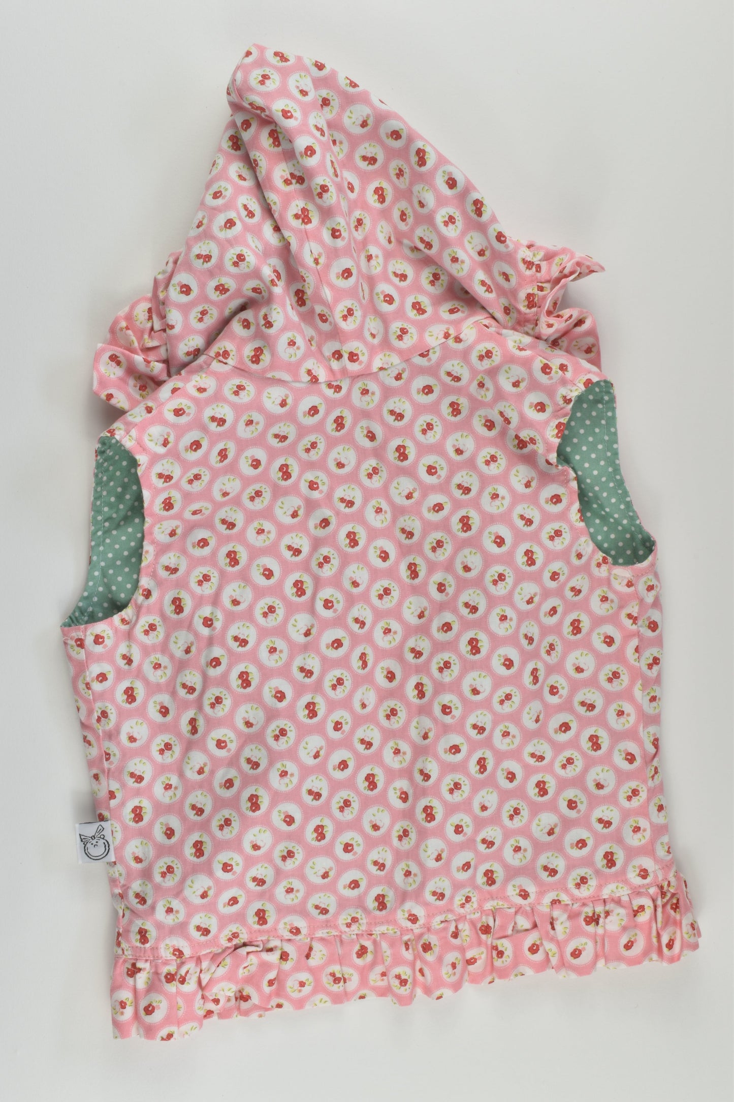 Pour Bebe by Couturekidz Collection Size 1 Floral Hooded Vest