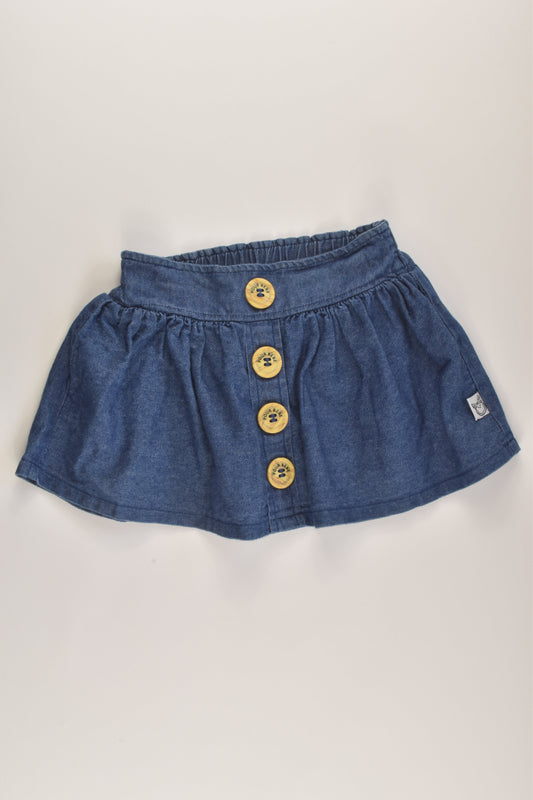 Pour Bebe by Couturekidz Size 1 Denim Skirt