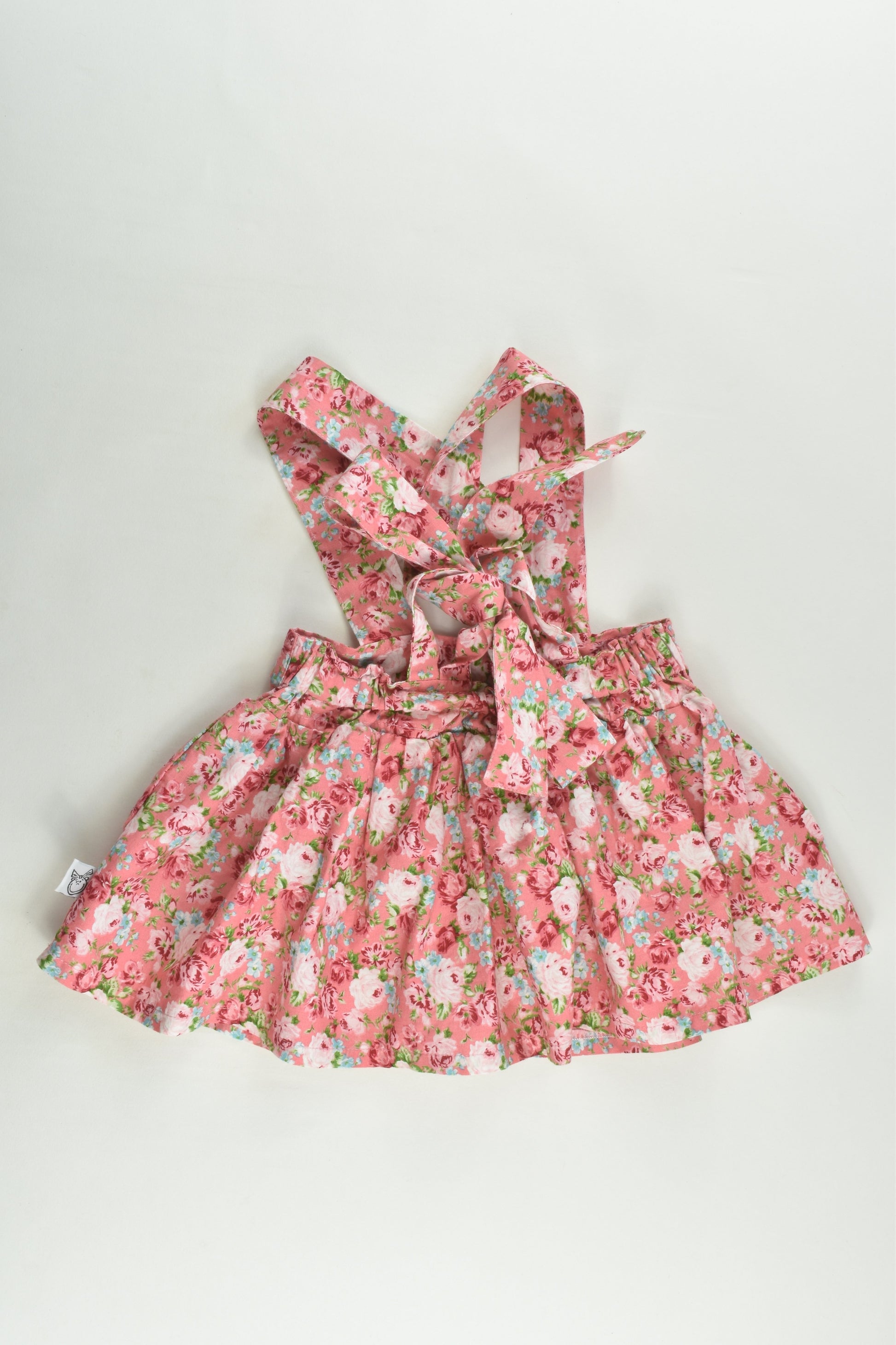 Pour Bebe by Couturekidz Size 2 Floral Suspender Skirt