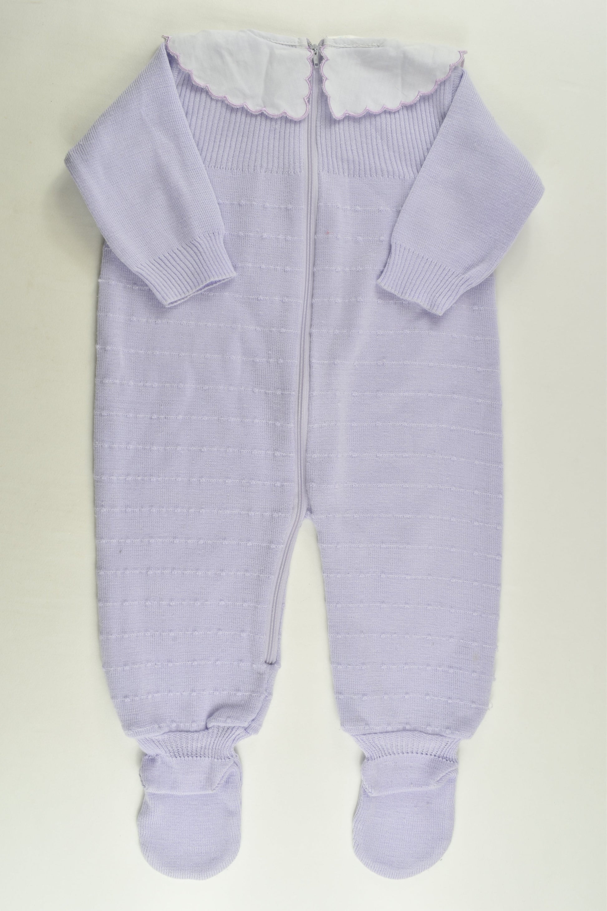 Primaries Size 00 Collared Knit Romper