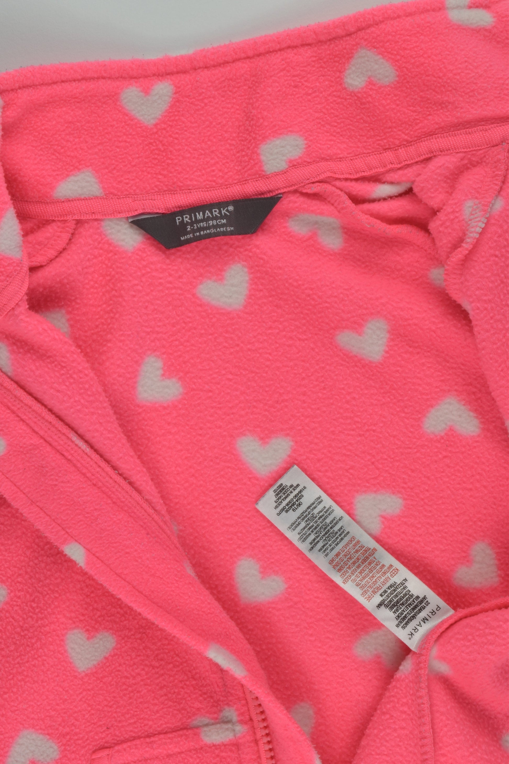 Primark Size 2-3 Fleece Jumper