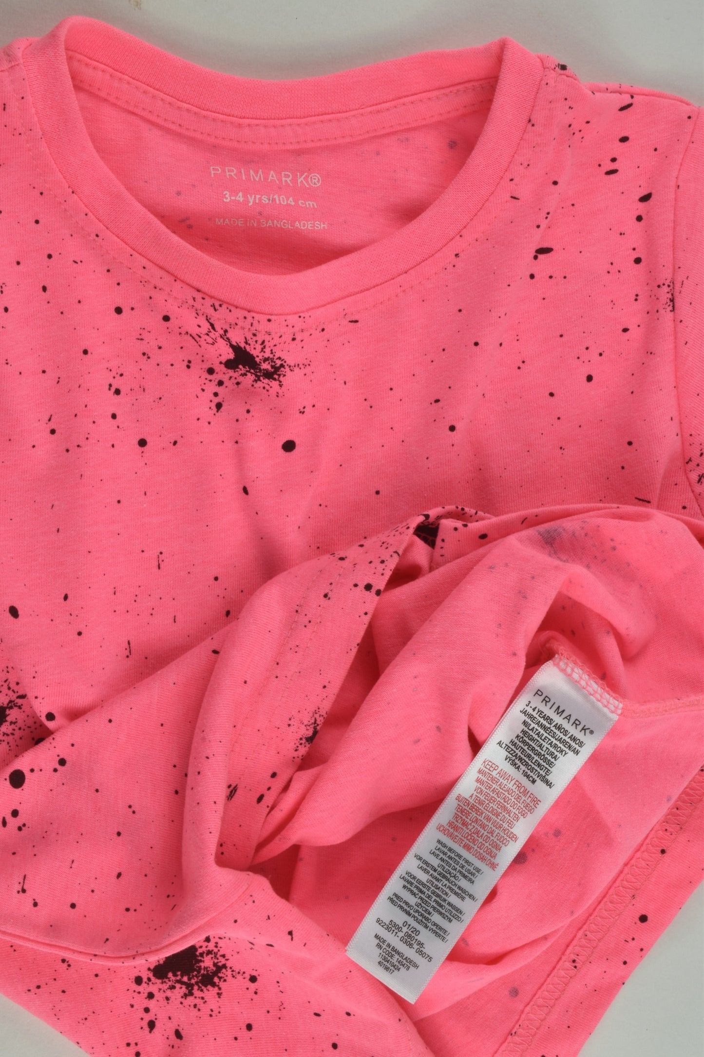 Primark Size 3-4 (104 cm) T-shirt