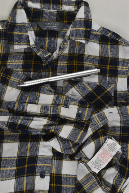 Primark Size 3-4 Checked Winter Shirt