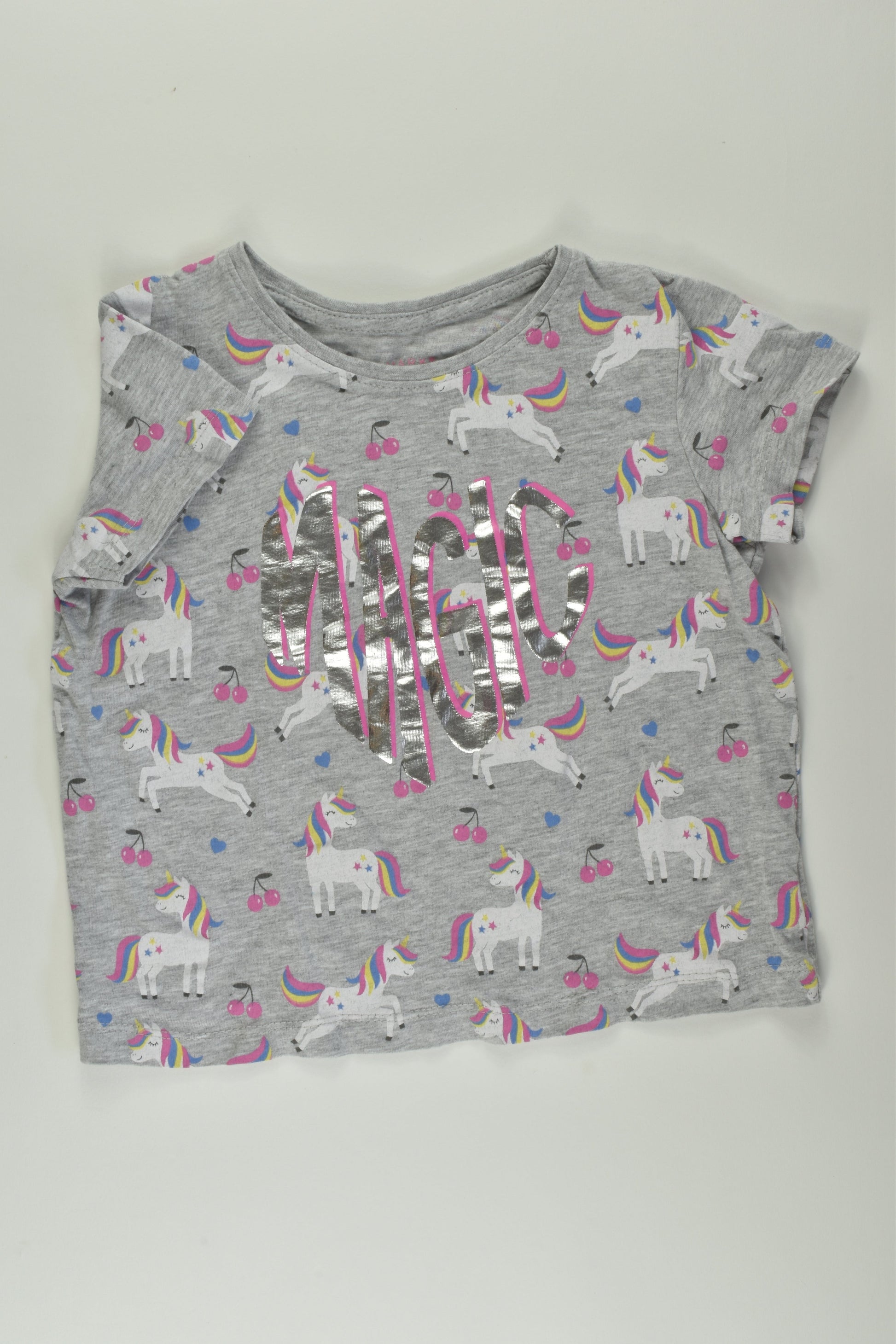 Primark Size 3-4 Unicorn T-shirt