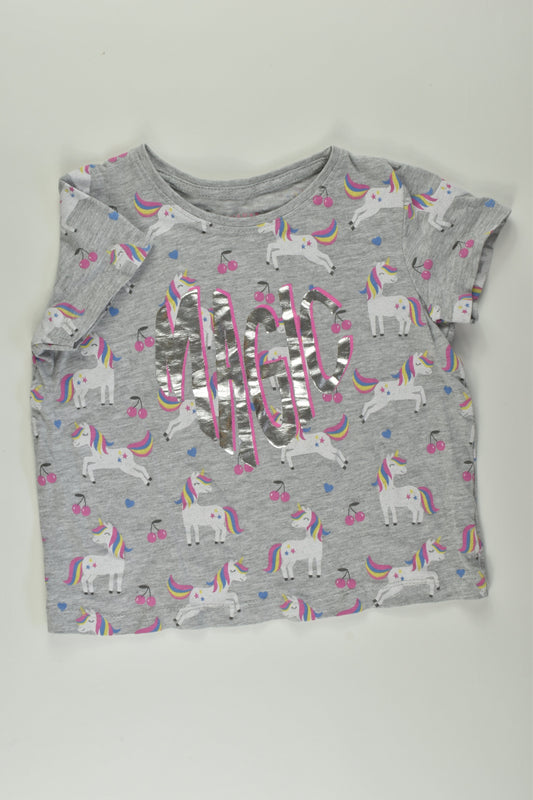 Primark Size 3-4 Unicorn T-shirt