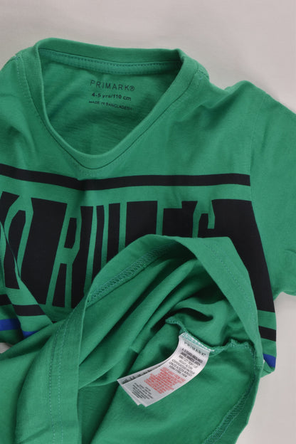 Primark Size 4-5 (110 cm) 'No Rules' T-shirt