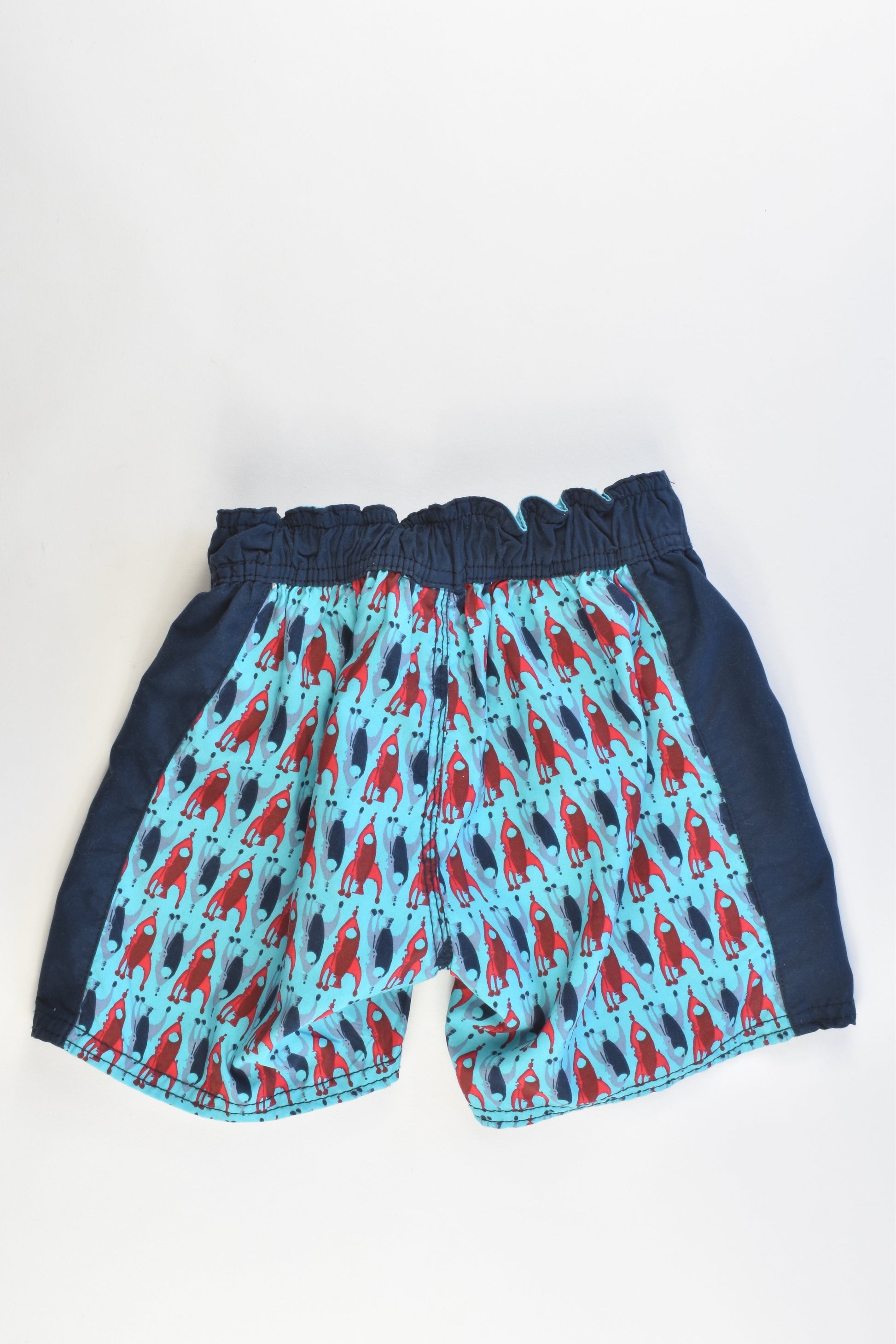 Pumpkin Patch Size 0 (6-12 months) Rockets Board Shorts