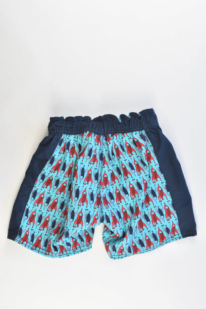 Pumpkin Patch Size 0 (6-12 months) Rockets Board Shorts