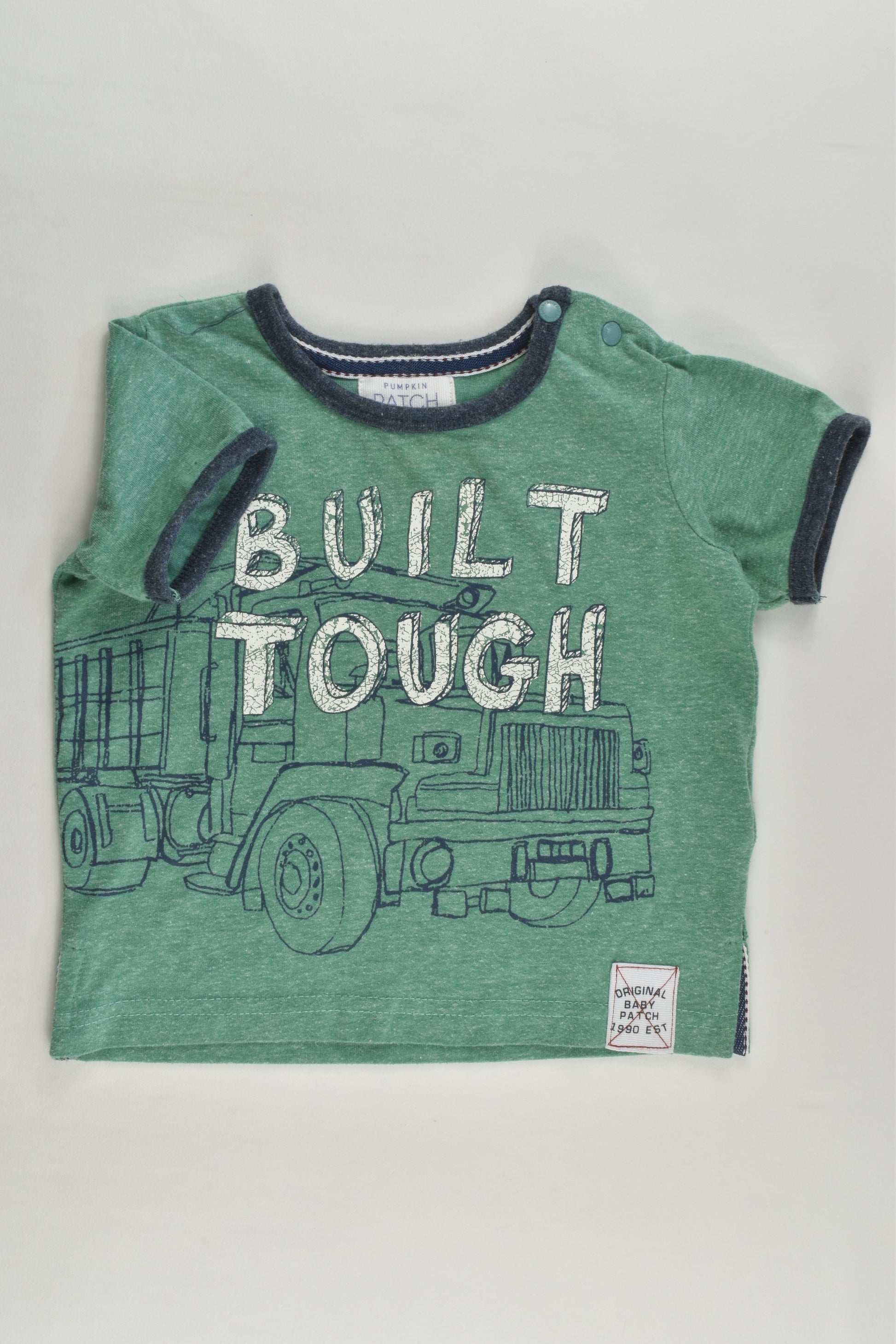 Pumpkin Patch Size 0 'Built Tough' T-shirt