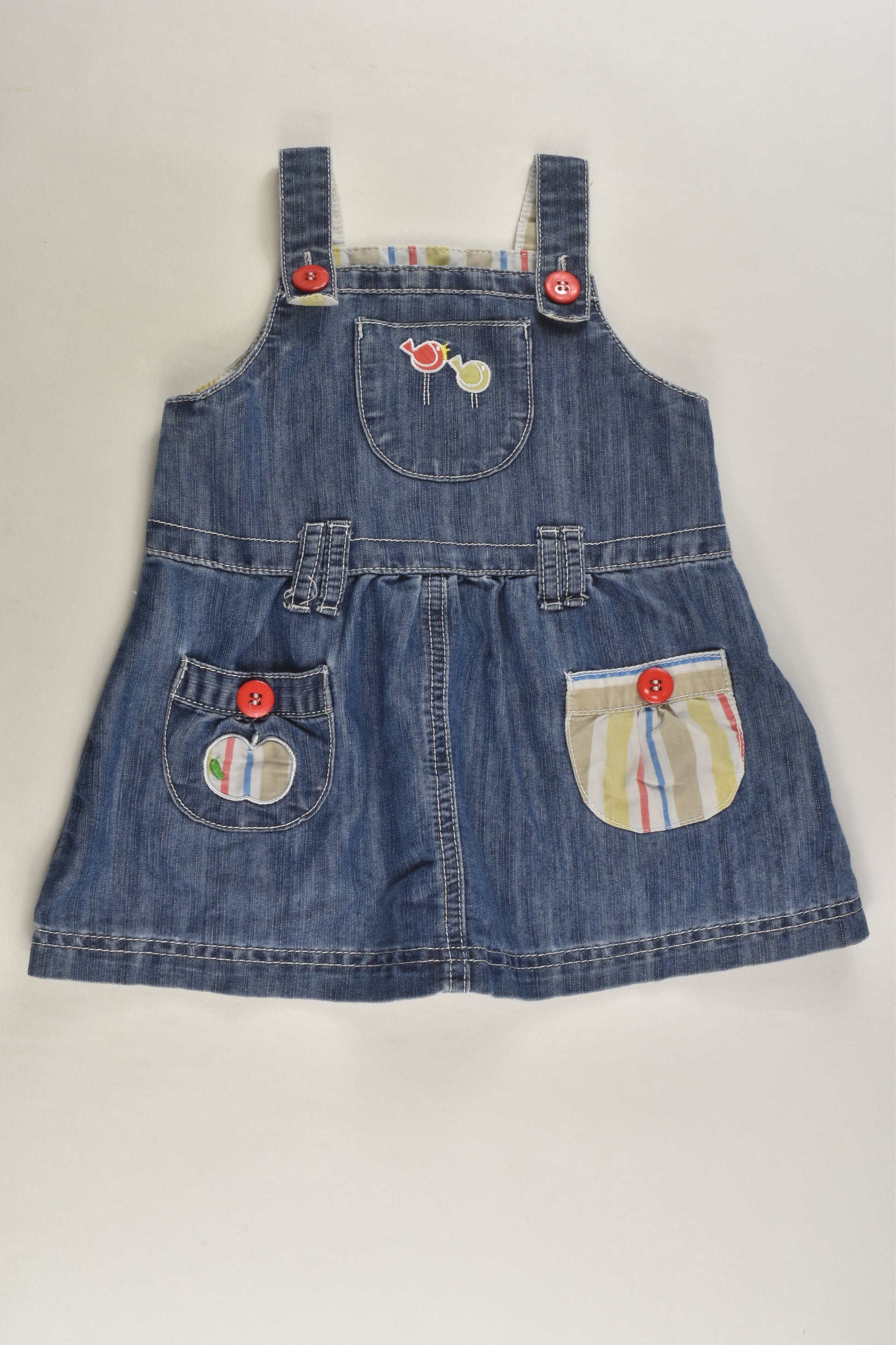 Pumpkin Patch Size 0 Denim Dress