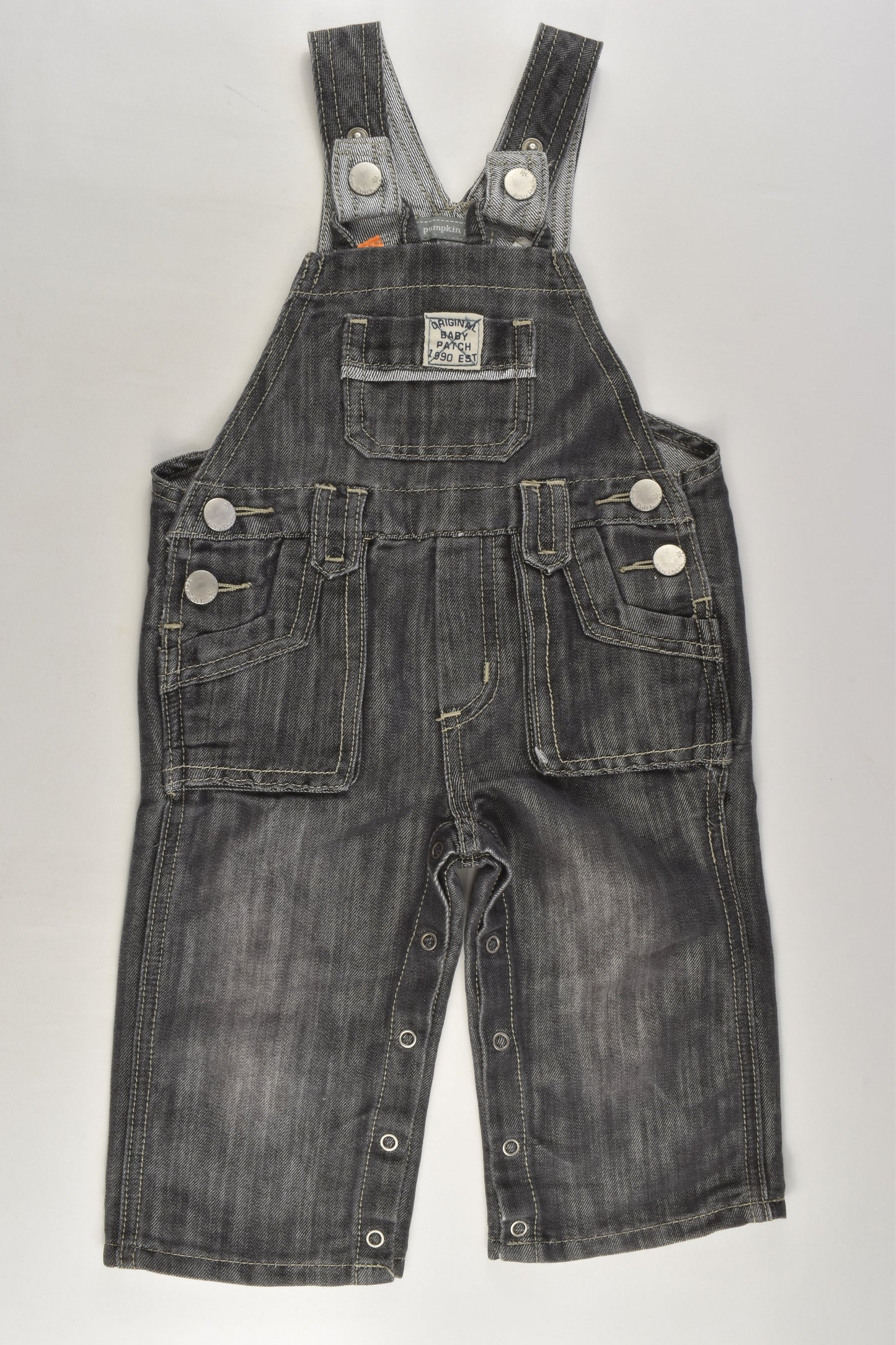 Pumpkin Patch Size 0 Denim Overalls