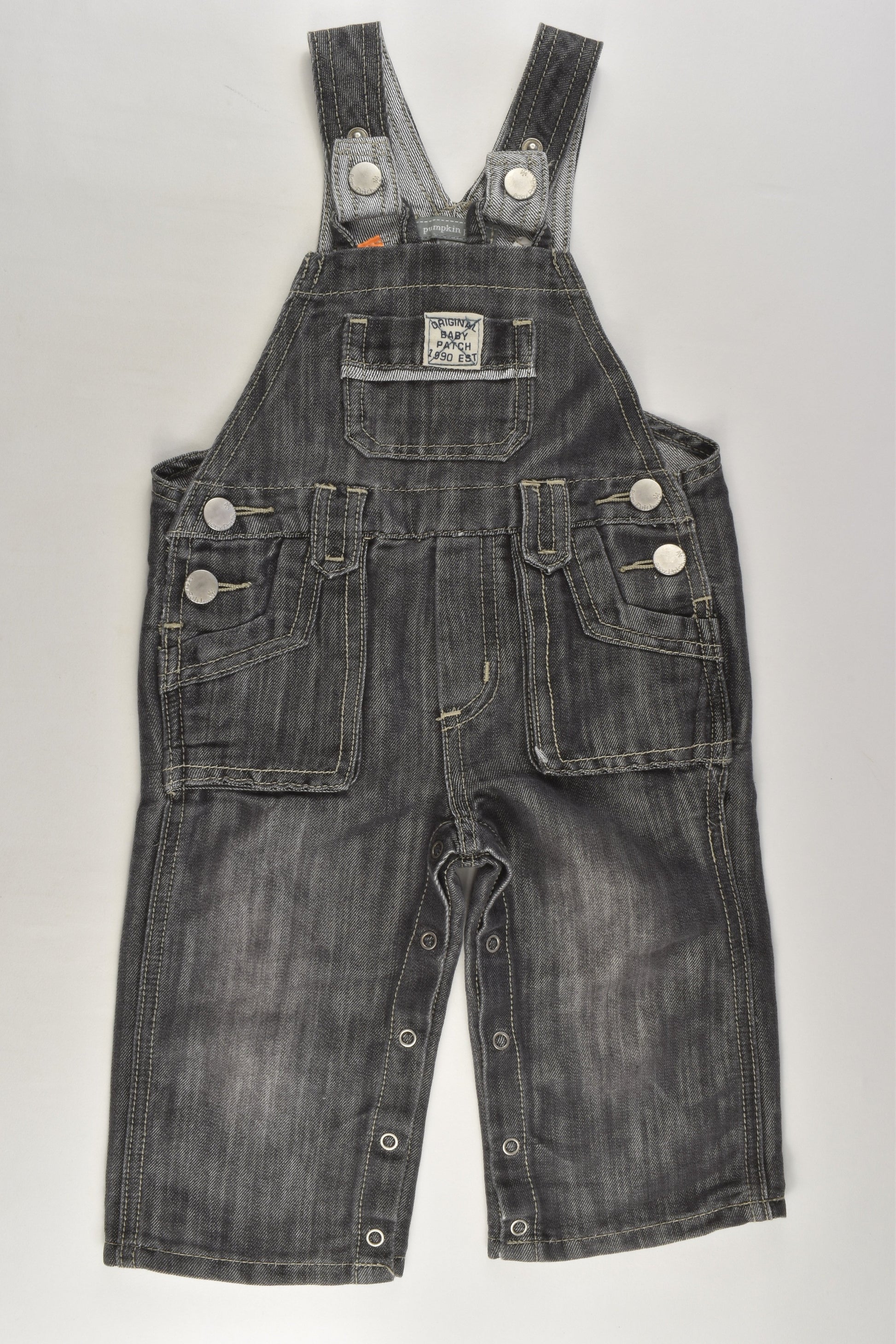 Pumpkin Patch Size 0 Denim Overalls