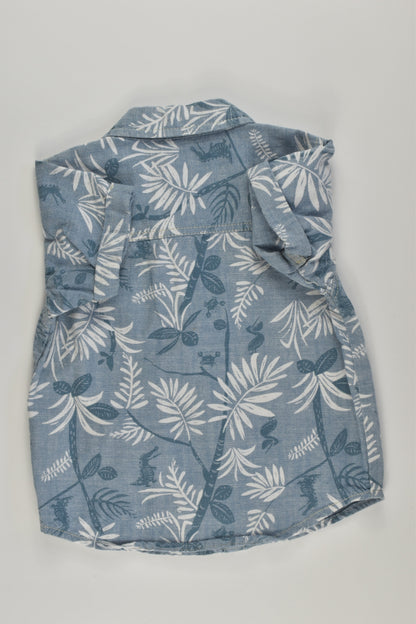 Pumpkin Patch Size 0 Denim Shirt