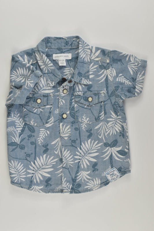 Pumpkin Patch Size 0 Denim Shirt