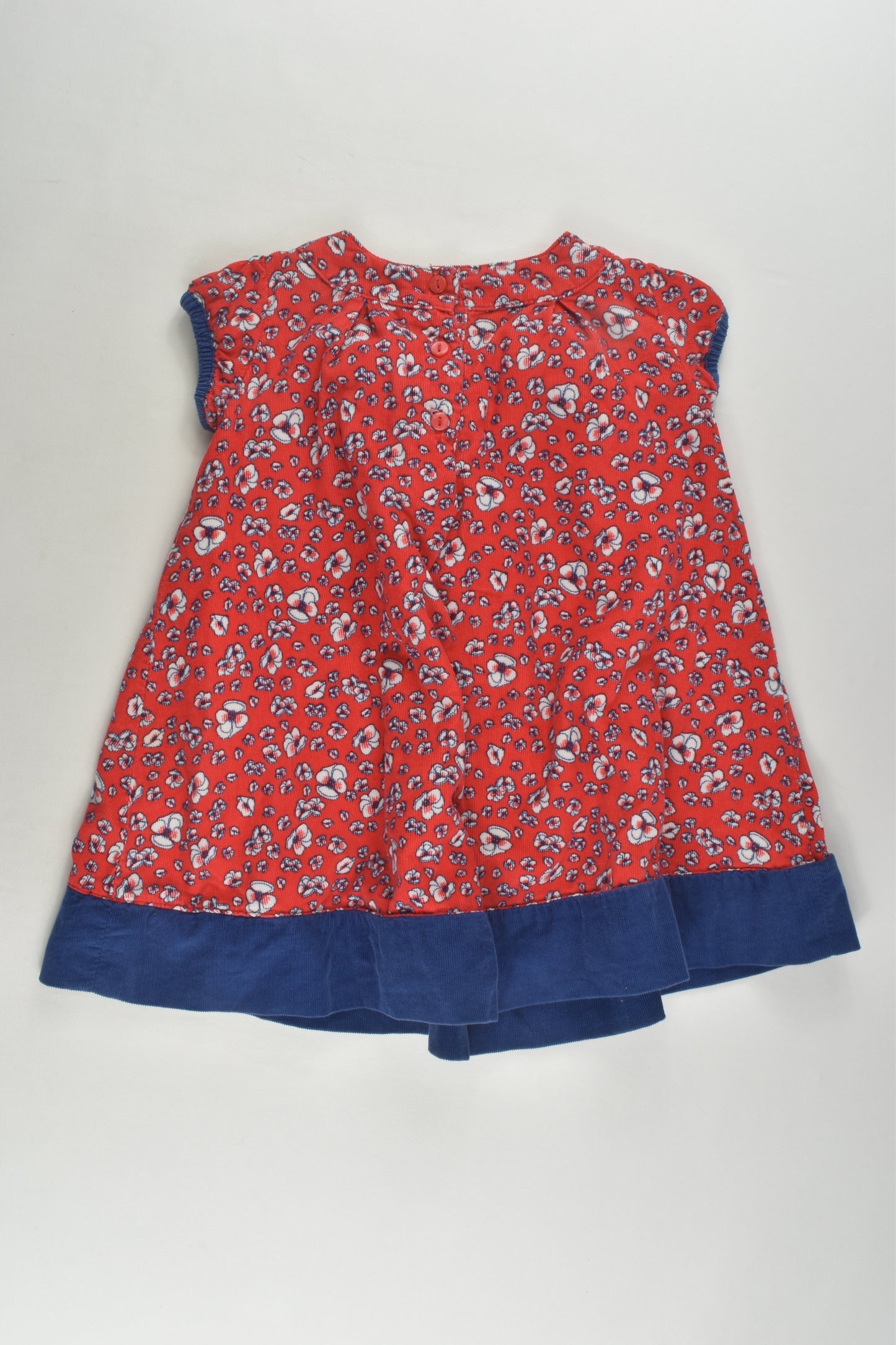 Pumpkin Patch Size 0 Lined Floral Cord Dress