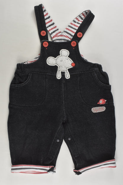 Pumpkin Patch Size 0 Mouse Overalls