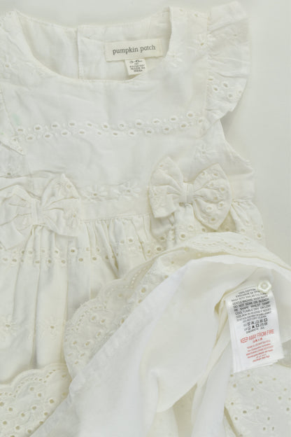 Pumpkin Patch Size 00-0 Lined Lace Dress