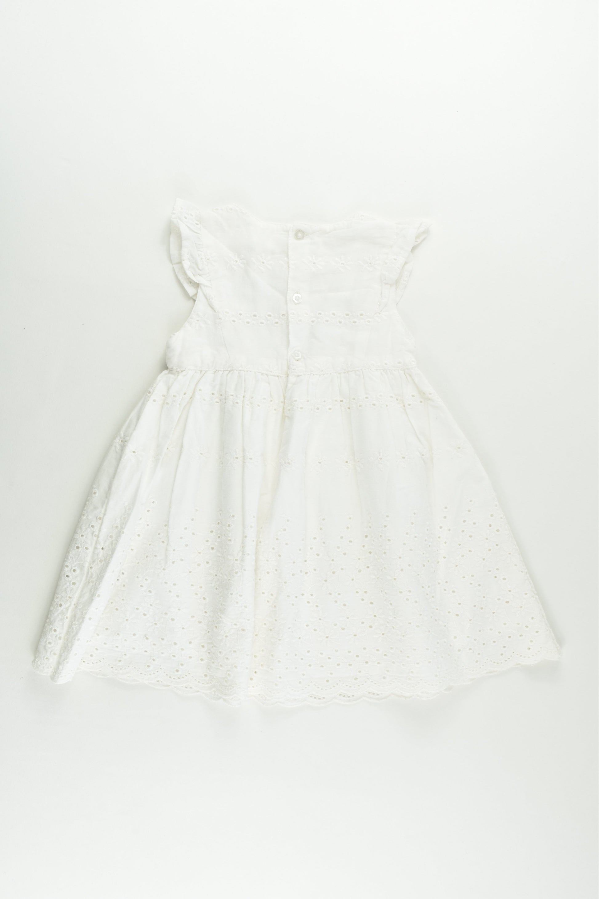 Pumpkin Patch Size 00-0 Lined Lace Dress