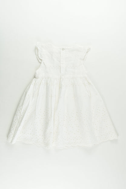 Pumpkin Patch Size 00-0 Lined Lace Dress