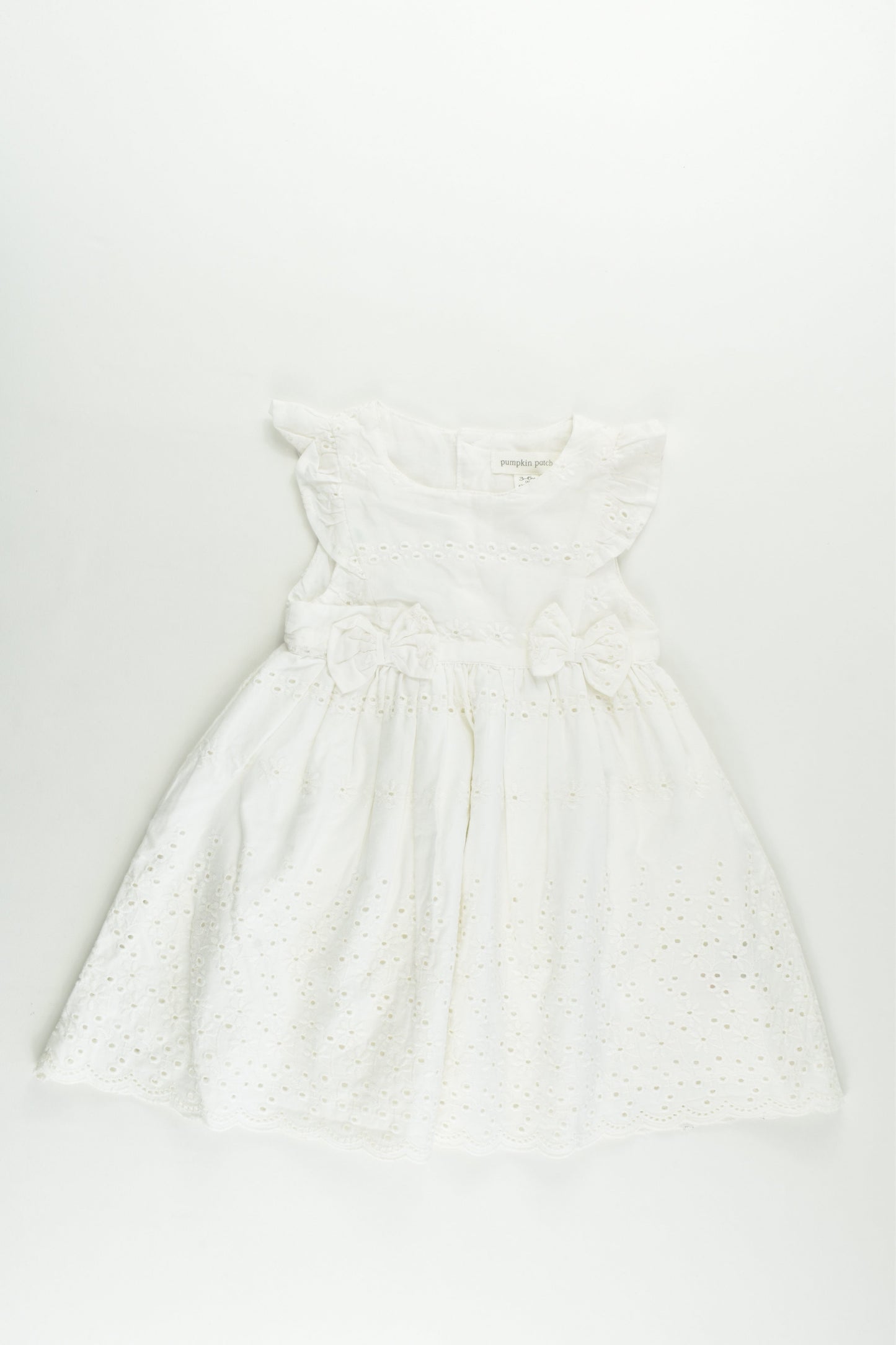 Pumpkin Patch Size 00-0 Lined Lace Dress