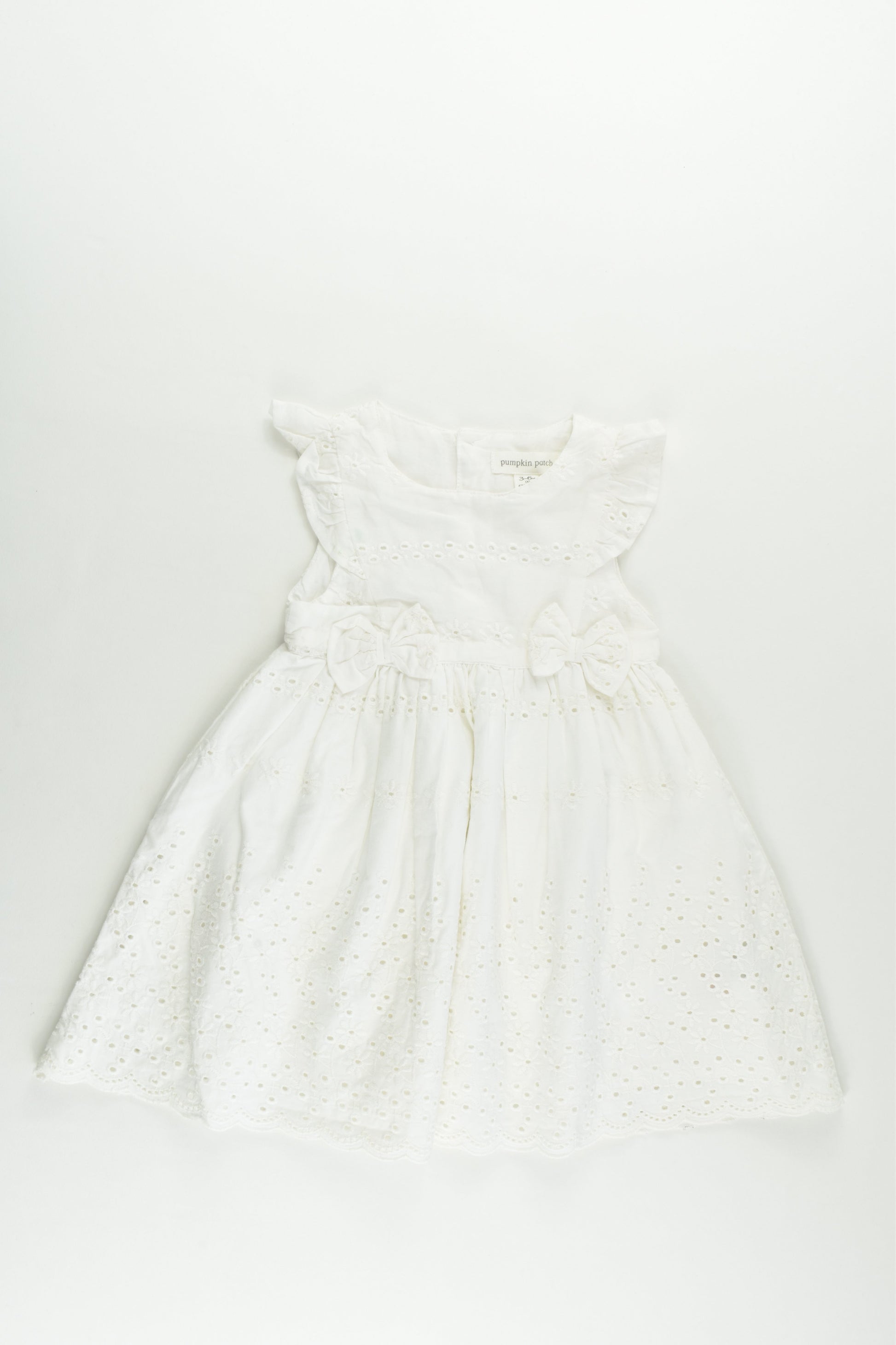 Pumpkin Patch Size 00-0 Lined Lace Dress